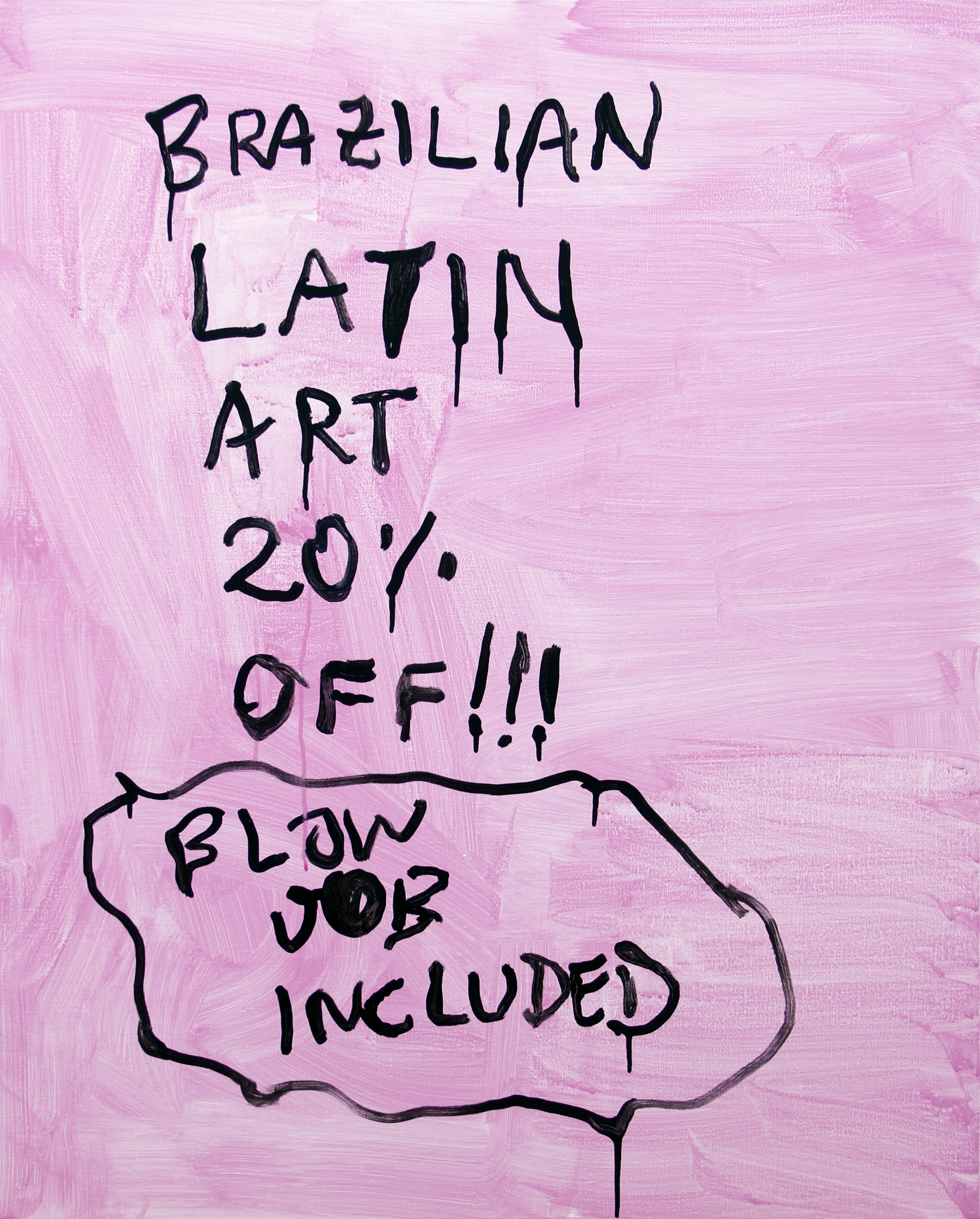 Pintura sem título (Latin Art), 2017