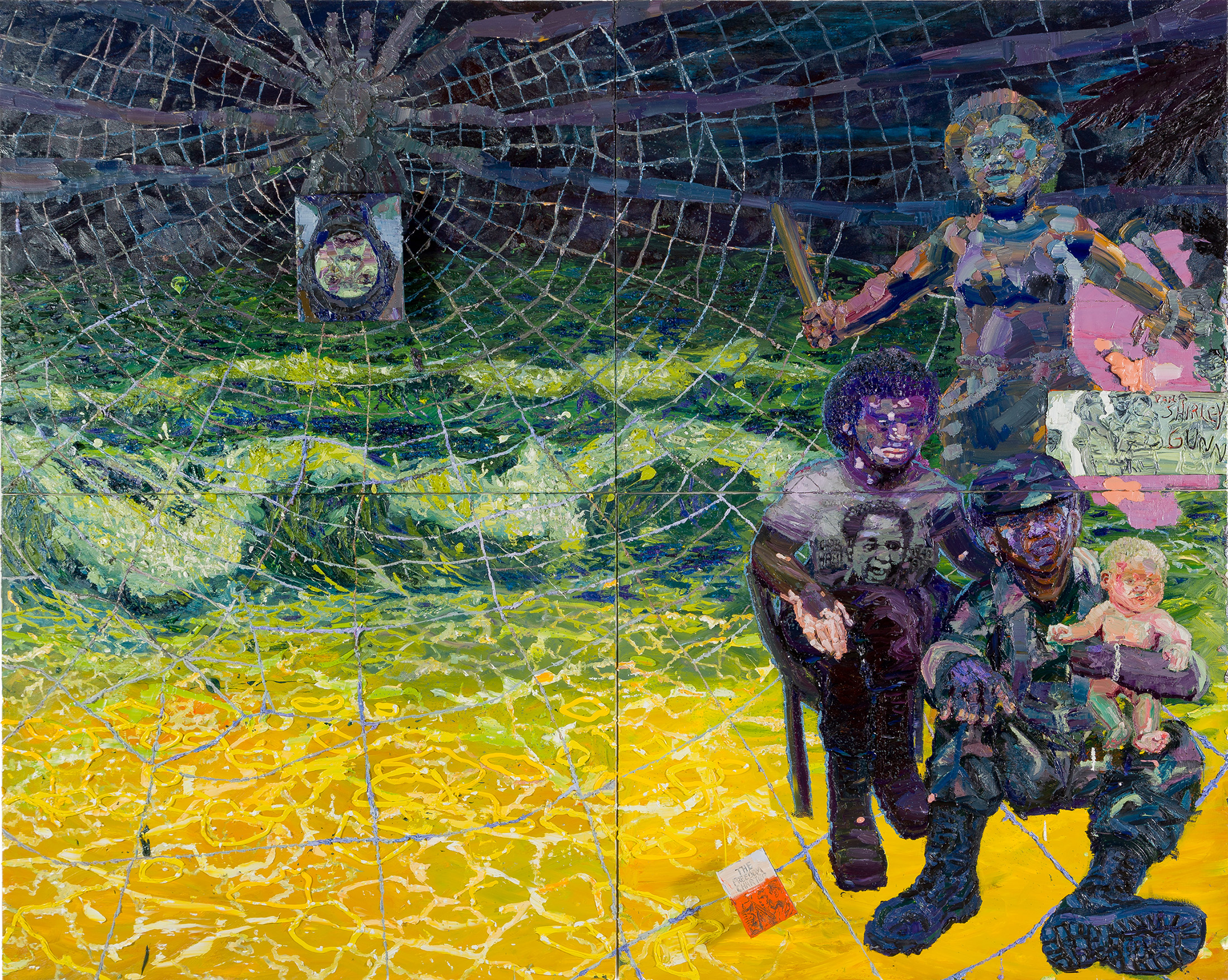 Kwaku Ananse conta a história da odisséia cubana de Carlota Lukumí que desce em África para abençoar as armas de Umkhonto We Sizwe, 2015