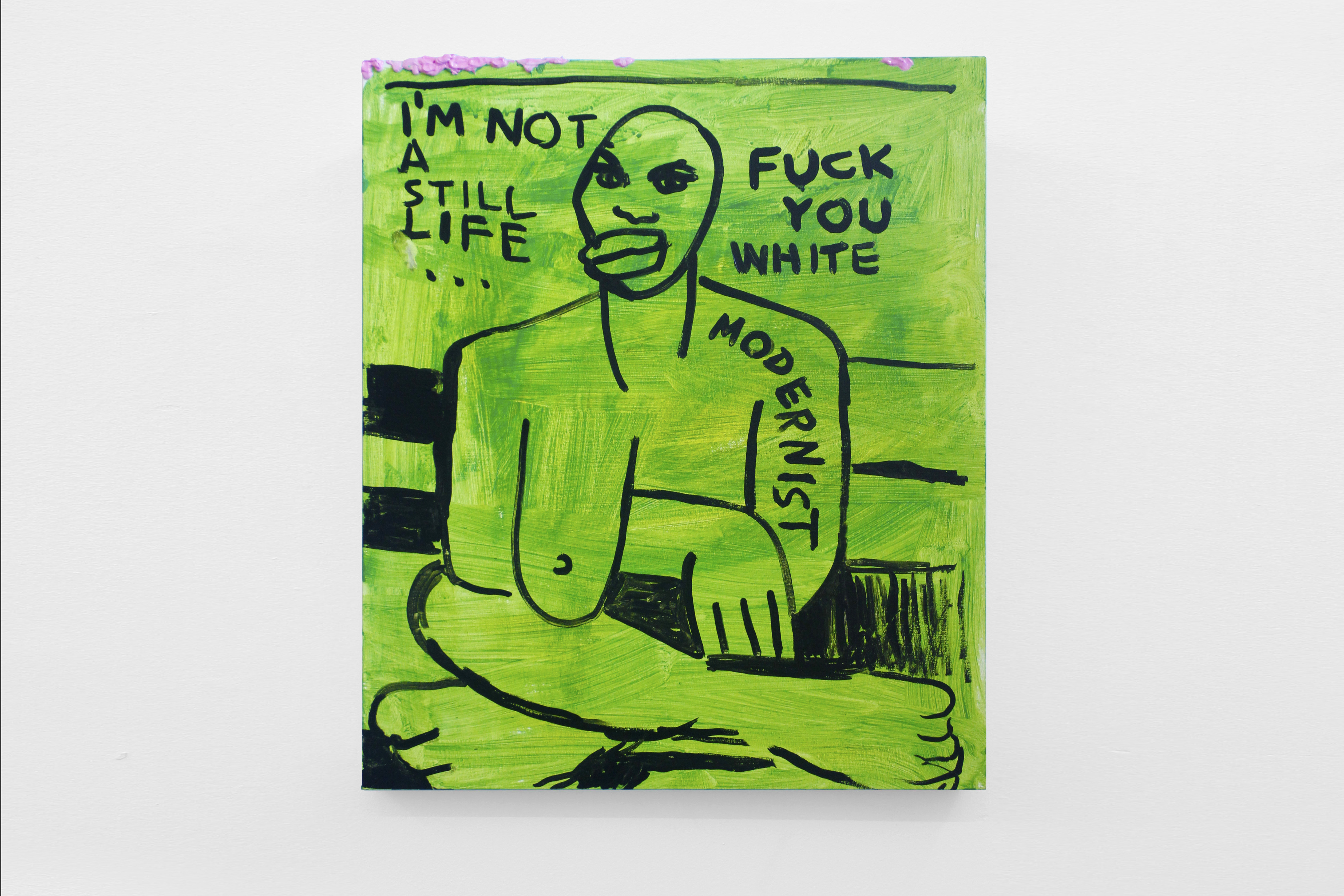 Untitled Painting (White Modernist), 2018